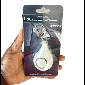 Safe Sound Personal Emergency alarm Keychain 125DB  Loud Siren New
